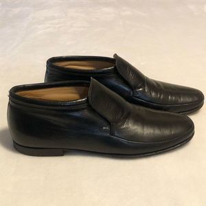 Bally of Switzerland Lugano Black Leather Loafers • Sz 9.5 E